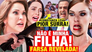 MINHA FORTUNA É TE AMAR  Teresinha SALVA BEBÊ e REVELA que Constanza NÃO É SUA FILHA Leva SURRA [upl. by Nevada]