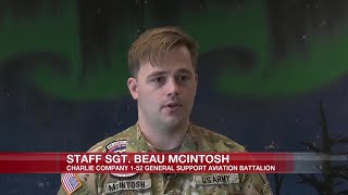 Fort Wainwright helicopter team responds to three medevac calls in 30day period [upl. by Dlonyar]