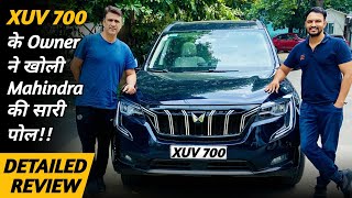 🔥 Mahindra XUV 700 Owner Review  Top Model AX7 Petrol AT  Mileage  OnRoad Price  Features [upl. by Champ375]