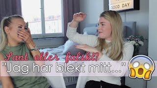 SANT ELLER FALSKT med Therese Lindgren [upl. by Niletak]