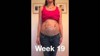 Brittanys 9 month pregnancy progression [upl. by Sidonie]