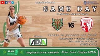 Broni Basketball Academy Vs Pallacanestro Femminile Varese 95 [upl. by Acirahs]