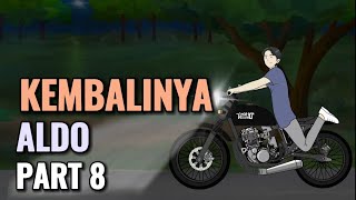 KEMBALINYA ALDO PART 8  Animasi Sekolah [upl. by Odnomra]