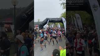 Grand trail d’Auvergne 2022 départ 48km [upl. by Odnesor]