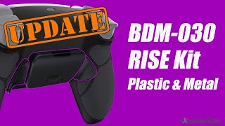 UPDATED Installation Guide for RISE Kit on PS5 BDM 030  040 Controller  eXtremeRate [upl. by Jenkel]