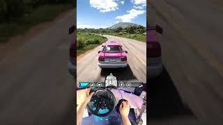 TSURU TUNEADO DRIFTING Forza Horizon 5 Steering Wheel  Shifter Gameplay [upl. by Gristede]