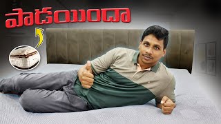 Frido Ultimate Mattress Topper Review  Telugu Tech Tuts [upl. by Vasquez]