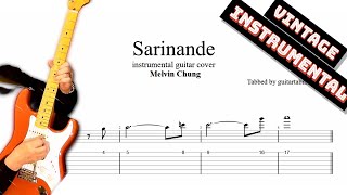 Sarinande TAB  guitar instrumental tab PDF  Guitar Pro [upl. by Faye16]