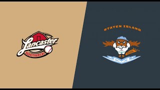 LIVE on FloBaseball Lancaster Barnstormers vs Staten Island FerryHawks [upl. by Reiss]