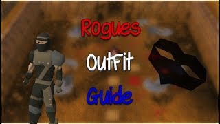 OSRS Rogues Outfit Guide 2017 Rouges Den [upl. by Ednil161]