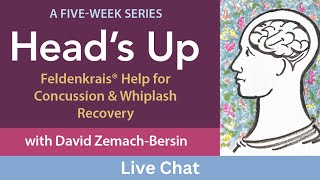 Feldenkrais Help For Concussion And Whiplash Recovery  Live Chat with David ZemachBersin [upl. by Rowena456]