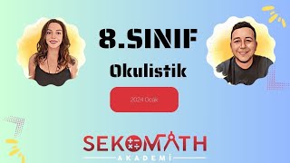 8SINIF OKULİSTİK MATEMATİK 3 DENEME ÇÖZÜMLERİ 2024 [upl. by Eamanna]