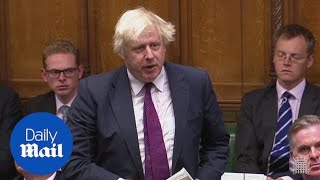 Boris Johnson SLAMS Jeremy Corbyns response to Salisbury poisoning [upl. by Errick]