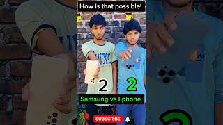 Samsung vs i Phone কেন পারেনা সে trending magic samsungvsiphone [upl. by Lunseth]