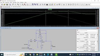 Active band pass filter Ltspice Simulation  Band pass filter using Opamp ltspice [upl. by Eeladnerb]