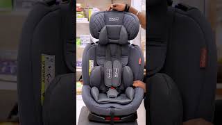 Babyhug Convertible amp 360 Degree Rotating Isofix Car Seat  Firstcrycom SN Park Road Kannur [upl. by Dorrehs]