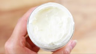 DIY Whipped Mango Body Butter  Body Butter Without Shea Butter [upl. by Nebur117]