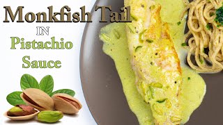 Sous Vide Monkfish Tail with Creamy Pistchio Sauce [upl. by Keese]