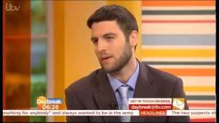 Alexander MeleagrouHitchens on ITV Daybreak 1 [upl. by Norted]