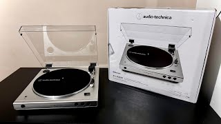 TOCA DISCO ÁUDIO TECHNICA  ATLP60XBT UNBOXING [upl. by Irfan238]