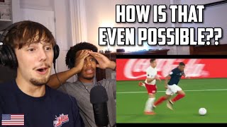 Americans Reacts to Top 10 Fastest Football Players 2023 [upl. by Ynnahc]