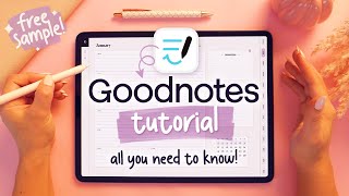 ✏️ Goodnotes 6 Tutorial for Beginners [upl. by Nylisoj]