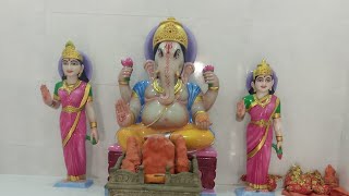 Ganesh Mandir Abhishek Dhaja Aarti 051124 [upl. by Ddat]