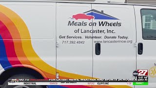 Meals On Wheels in Lancaster unveils new van capable of holding hundreds of meals [upl. by Tnilf186]