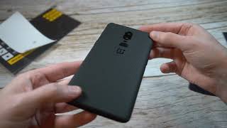 dbrand Black Matrix Skin For OnePlus 6 Unboxing and Review [upl. by Ahsinnod]