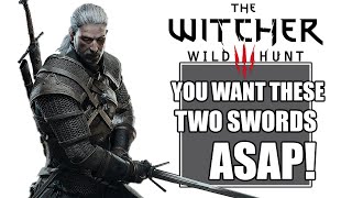 Witcher 3  Best SWORDS at the VERY START Good for XP Viper Swords Guide [upl. by Nho]