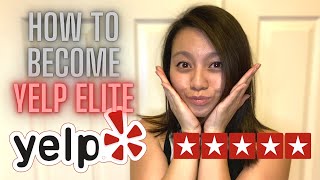 How to become YELP ELITE  WHY you should start now [upl. by Gretal]