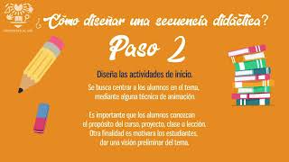 ¿Cómo diseñar una Secuencia Didáctica en 5 pasos [upl. by Itida53]