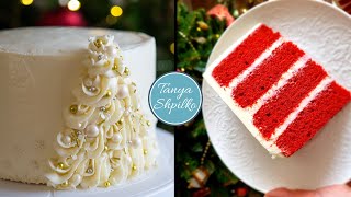 Шикарный Праздничный Торт «Красный Бархат»  Подробный Рецепт  Red Velvet Cake [upl. by Howland]