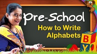 Learn Alphabets For Kids  How to Read English Alphabets  How to Write English Alphabets [upl. by Shatzer]