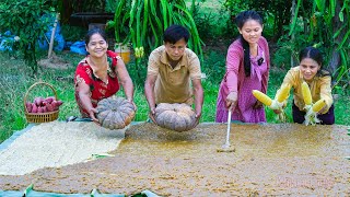 Traditional Cake Making NUM KO 3 TASTE RECIPE  Cooking One Type of Cake 3 Taste Different [upl. by Adiaj]