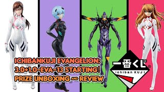 Ichiban Kuji  Evangelion 3010 EVA13 STARTING Unboxing Review [upl. by Snook]