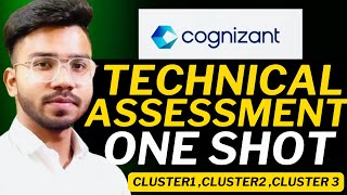 Cognizant Technical Assessment Test 202425  Cognizant Technical Round Questions🔥 [upl. by Nnylyram]