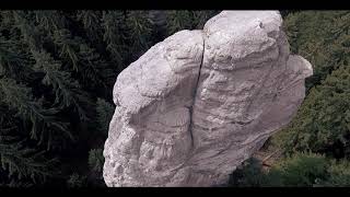 Kapelnik Sandstone tower in Czech Paradise [upl. by Esetal]