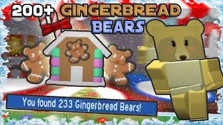 How to get 200 Gingerbread Bears  Bee Swarm Simulator [upl. by Lrad251]