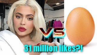 Kylie Jenner’s Instagram Record Broken By … An Egg [upl. by Hanej674]