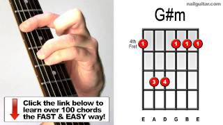 Gm Minor  How To Play Important Guitar Chords [upl. by Seeto]