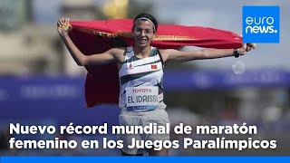 Los Juegos Paralímpicos finalizan con un nuevo récord mundial de maratón femenino [upl. by Derwin]