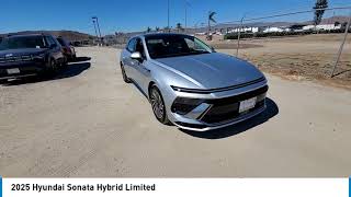 2025 Hyundai Sonata Hybrid HEMET BEAUMONT MENIFEE PERRIS LAKE ELSINORE MURRIETA H25048 [upl. by Heim]