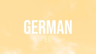 EO  German Lyrics [upl. by Marella438]