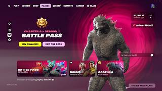 Fortnite Chapter 6 Season 1 Battle Pass Tier 1  100 [upl. by Rediah55]