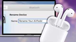 How to Rename AirPods on Your Mac [upl. by Aeel]