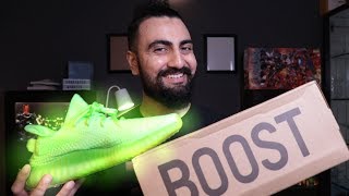 Rs 42000 KA GLOWING ADIDAS YEEZY IN PAKISTAN  Complete Review [upl. by Yedok]