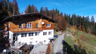 Drohnenflug Berggasthof Bergkristall Oberstdorf im Allgäu [upl. by Akinihs487]