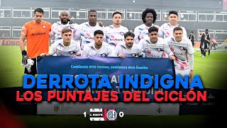 SAN LORENZO  BOCHORNOSA DERROTA CONTRA RIESTRA  LOS PUNTAJES DEL CICLON [upl. by Ferree]