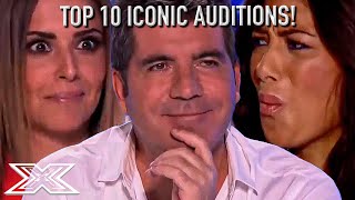 TOP 10 UNFORGETTABLE X FACTOR UK Auditions OF ALL TIME  X Factor Global [upl. by Nnywg444]